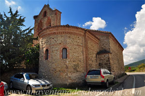 Navarredonda y San Mamés, Ábside románico mudéjar de la Iglesia Parroquial de San Mamés, templo donde fue coronada reina de Castilla Juana "la Loca" (San Mamés)