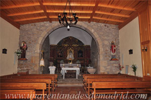 La Serna del Monte, Retablo de la iglesia