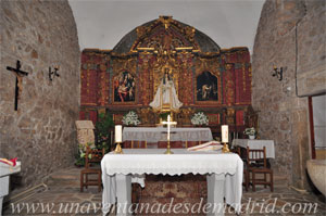 La Serna del Monte, Retablo de la Iglesia (siglo XVIII)