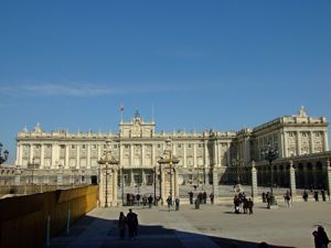 Madrid, Palacio Real, fachada Sur