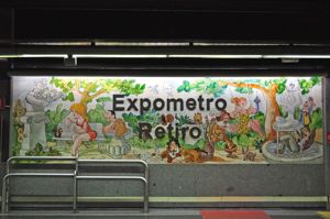 Metro Desconocido, Expometro-Retiro