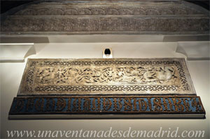 Museo Arqueolgico Nacional, Pao de yesera procedente del Palacio de los Crdenas en Torrijos, Toledo