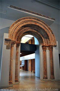 Museo Arqueolgico Nacional, Portada romnica del Monasterio de San Pedro de Arlanza, en Burgos