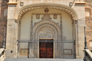 Madrid Siglo XV, Portada de la Iglesia de San Jerónimo el Real