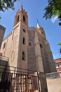 Madrid Siglo XV, Torres y Ábside de la Iglesia de San Jerónimo el Real