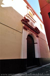 Sevilla, Portada de acceso a la Iglesia del Convento del Espíritu Santo
