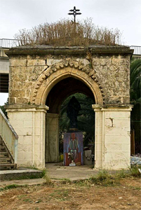 Sevilla, Humilladero de San Onofre (Templete de San Jerónimo). Fuente: Fondo Gráfico del IAPH (Licencia IAPH https://repositorio.iaph.es/licenciaIAPH.txt). Más información: https://guiadigital.iaph.es/bien/inmueble/8148/sevilla/sevilla/templete-de-san-onofre Sevilla, Humilladero de San Onofre (Templete de San Jerónimo). Fuente: Fondo Gráfico del IAPH (Licencia IAPH https://repositorio.iaph.es/licenciaIAPH.txt).  Más información: https://guiadigital.iaph.es/bien/inmueble/8148/sevilla/sevilla/templete-de-san-onofre
