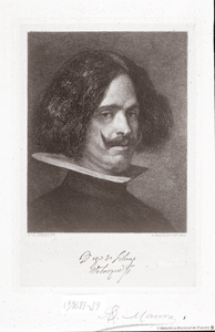 Sevilla, Grabado de Bartolomé Maura Montaner (1844-1926) del autorretrato de Diego Velázquez (1599-1660), Biblioteca Nacional Sevilla, Grabado de Bartolomé Maura Montaner (1844-1926) del autorretrato de Diego Velázquez (1599-1660), Biblioteca Nacional