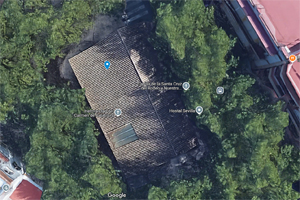 Sevilla, Captura de Google Maps de la Capilla del Carmen