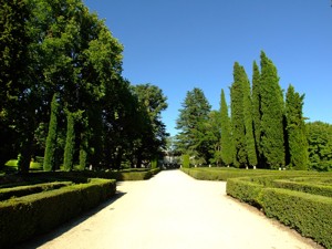 Parque de El Capricho, Parterre