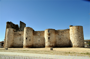 Torrejn de Velasco, Castillo de Puonrostro: Lateral Norte