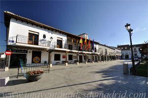 Torrejn de Velasco, Plaza de Espaa: Fachada Norte